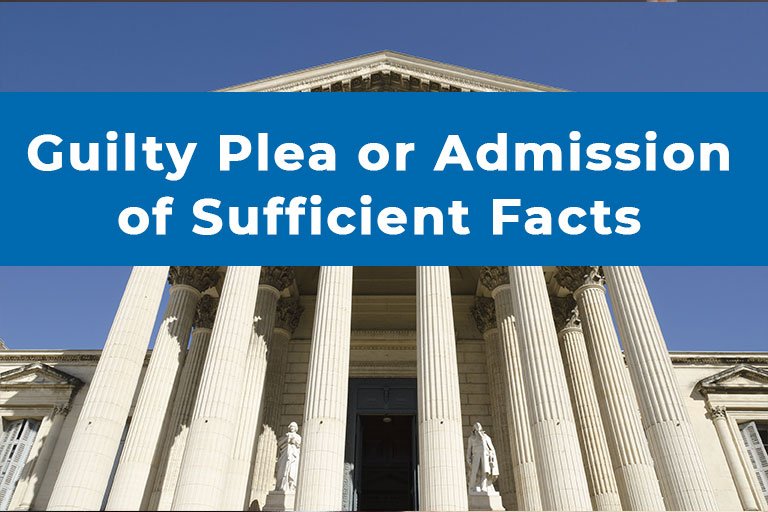 Guilty Plea or Admission of Sufficient Facts in Massachusetts