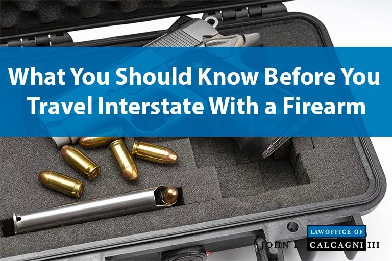 What You Should Know Before You Travel Interstate With a Firearm