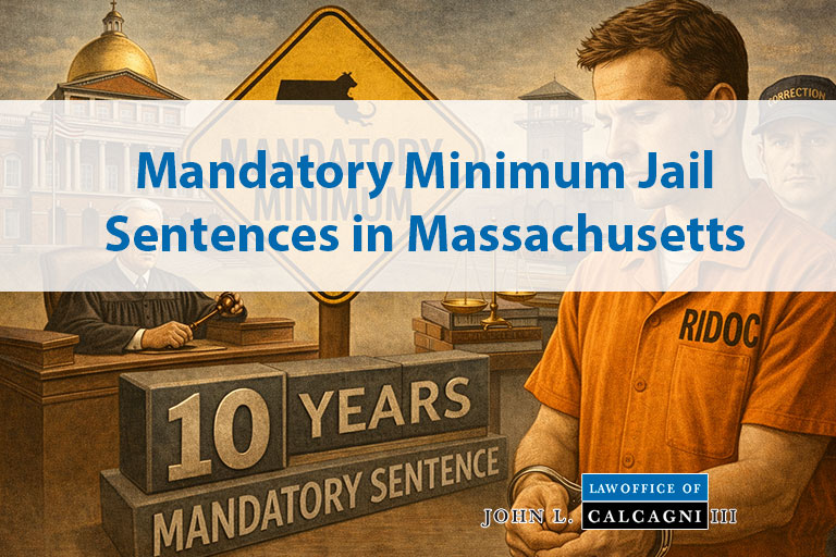 Understanding Mandatory Minimum Jail Sentences in Massachusetts Criminal Cases