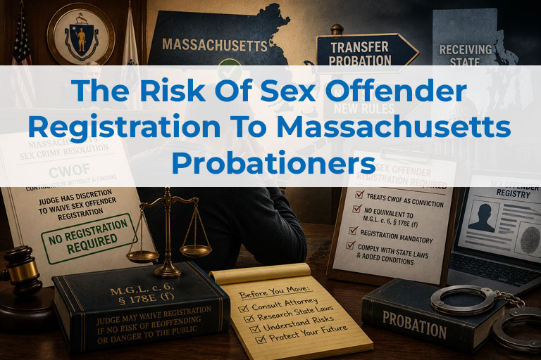The Risk Of Sex Offender Registration To Massachusetts Probationers